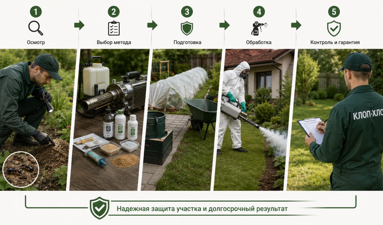 этапы работ